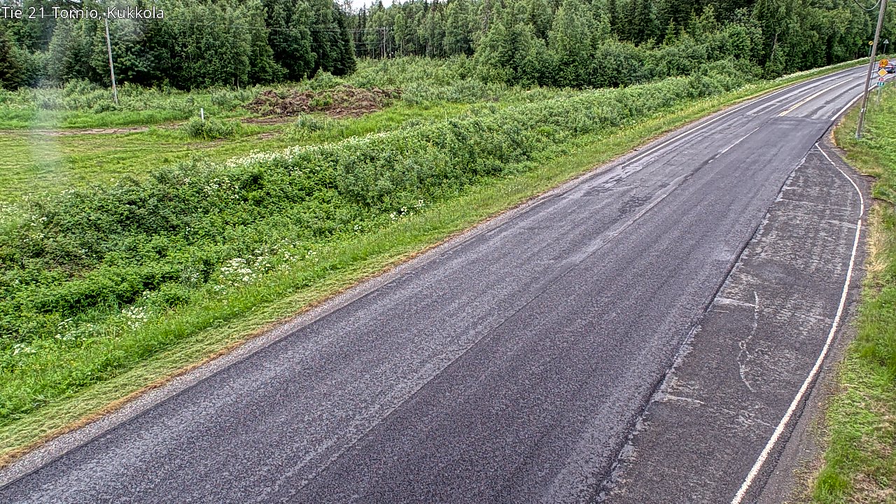 Kelikamerat Kuva Tie 21 Tornio, Kukkola, Tornio, Lappi