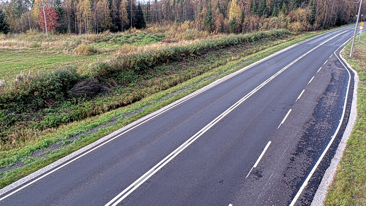 Kelikamerat Kuva Tie 21 Tornio, Kukkola, Tornio, Lappi