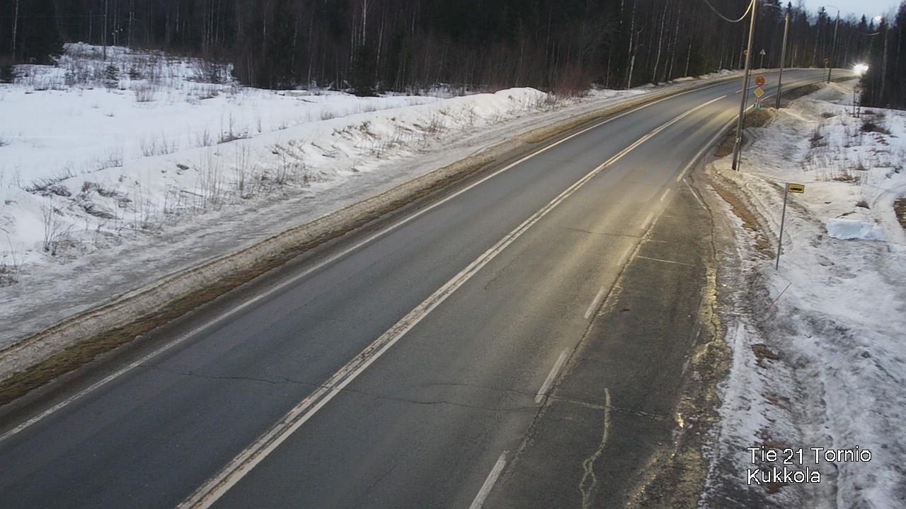Kelikamerat Kuva Tie 21 Tornio, Kukkola, Tornio, Lappi
