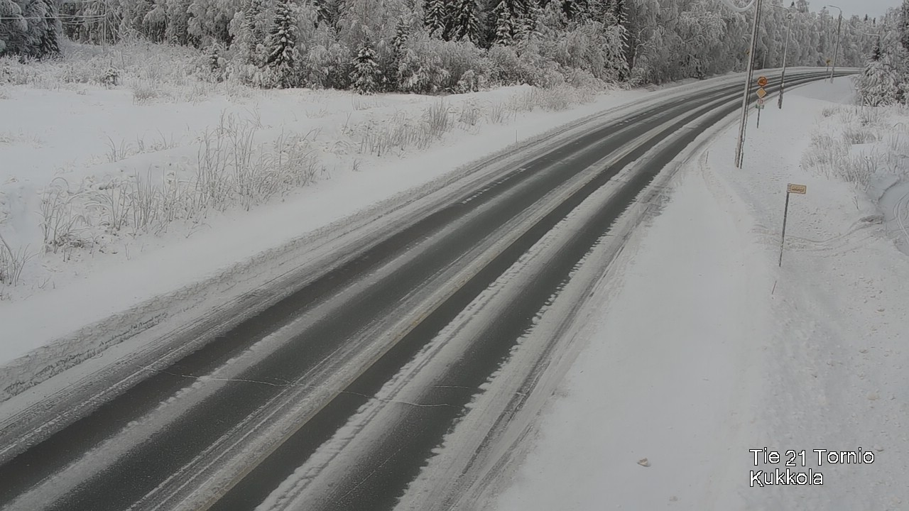 Kelikamerat Kuva Tie 21 Tornio, Kukkola, Tornio, Lappi