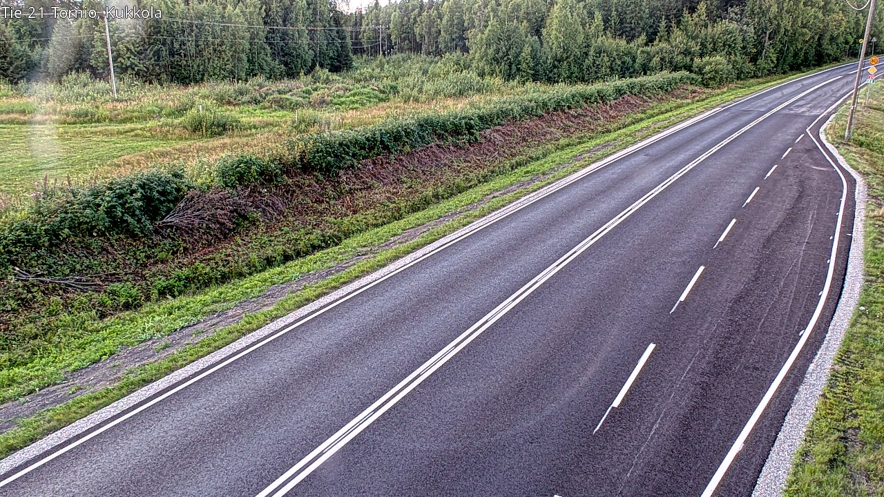 Kelikamerat Kuva Tie 21 Tornio, Kukkola, Tornio, Lappi