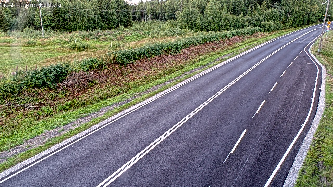 Kelikamerat Kuva Tie 21 Tornio, Kukkola, Tornio, Lappi