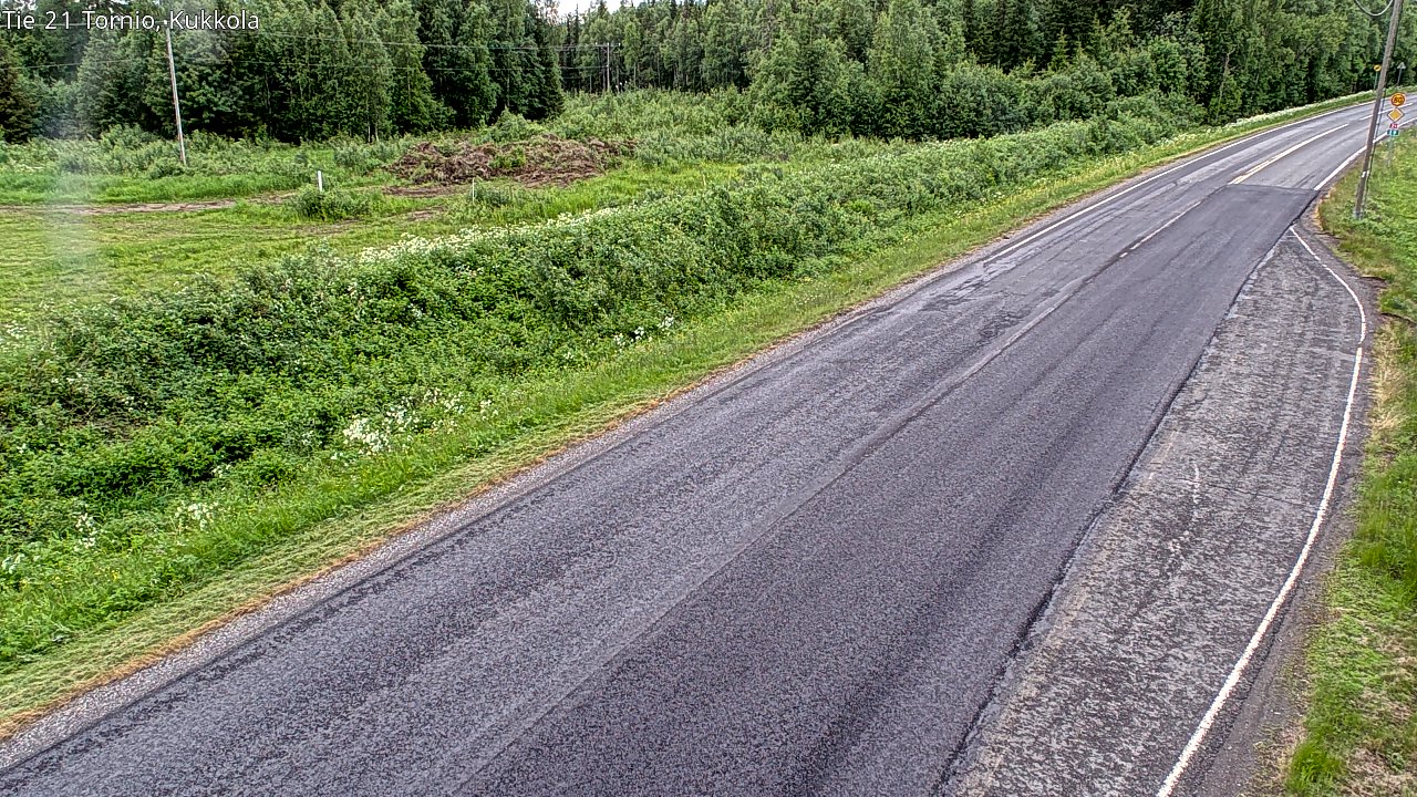 Kelikamerat Kuva Tie 21 Tornio, Kukkola, Tornio, Lappi