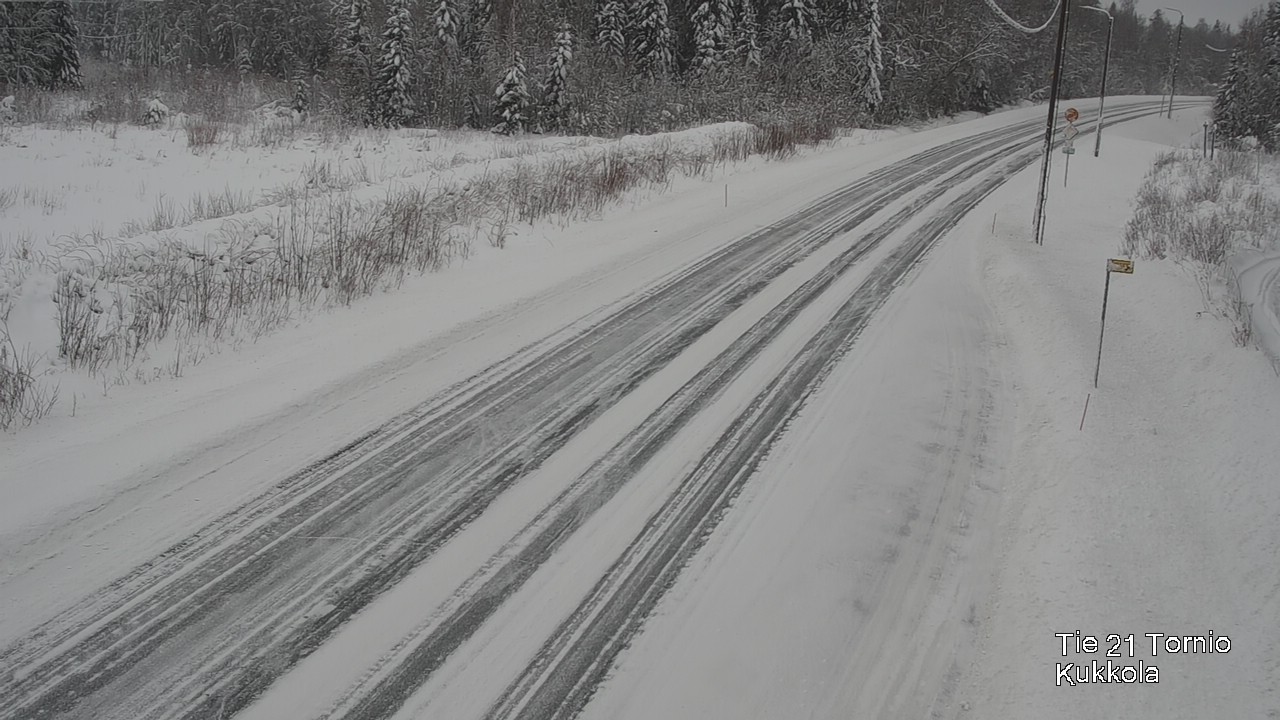 Kelikamerat Kuva Tie 21 Tornio, Kukkola, Tornio, Lappi