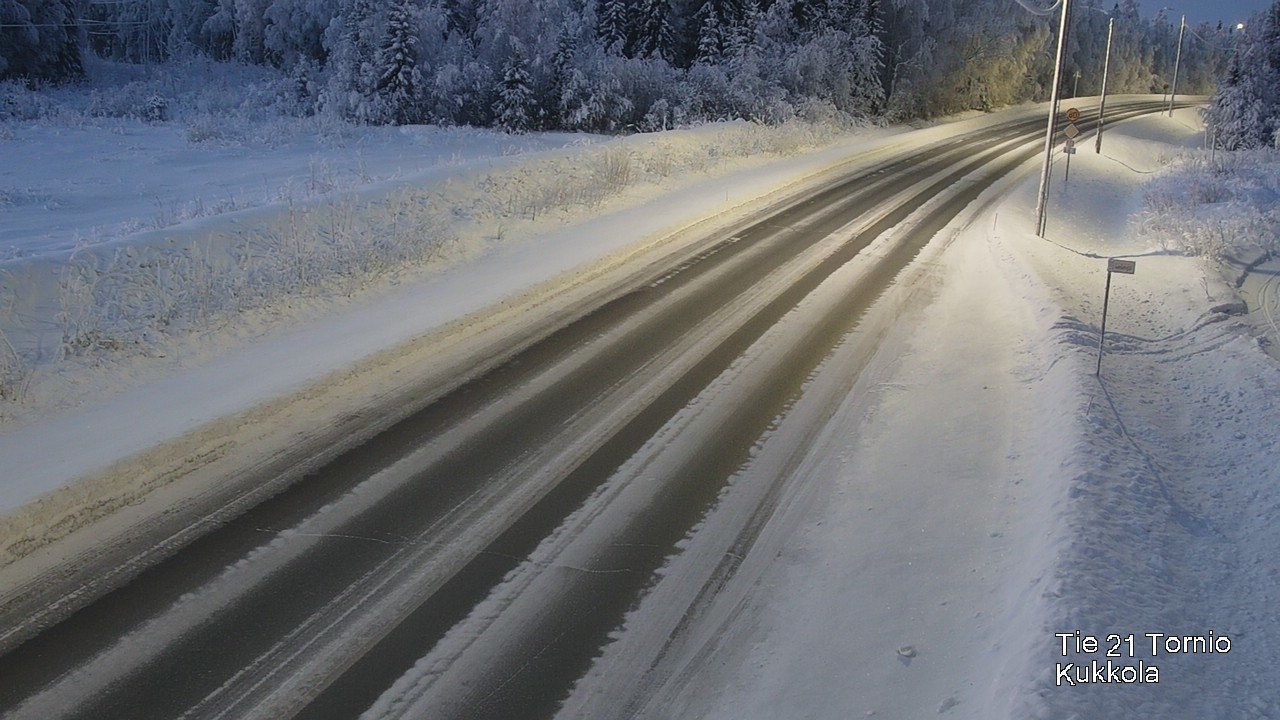 Kelikamerat Kuva Tie 21 Tornio, Kukkola, Tornio, Lappi