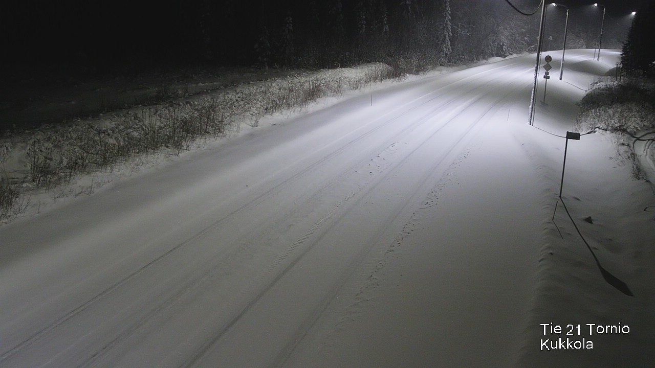 Kelikamerat Kuva Tie 21 Tornio, Kukkola, Tornio, Lappi