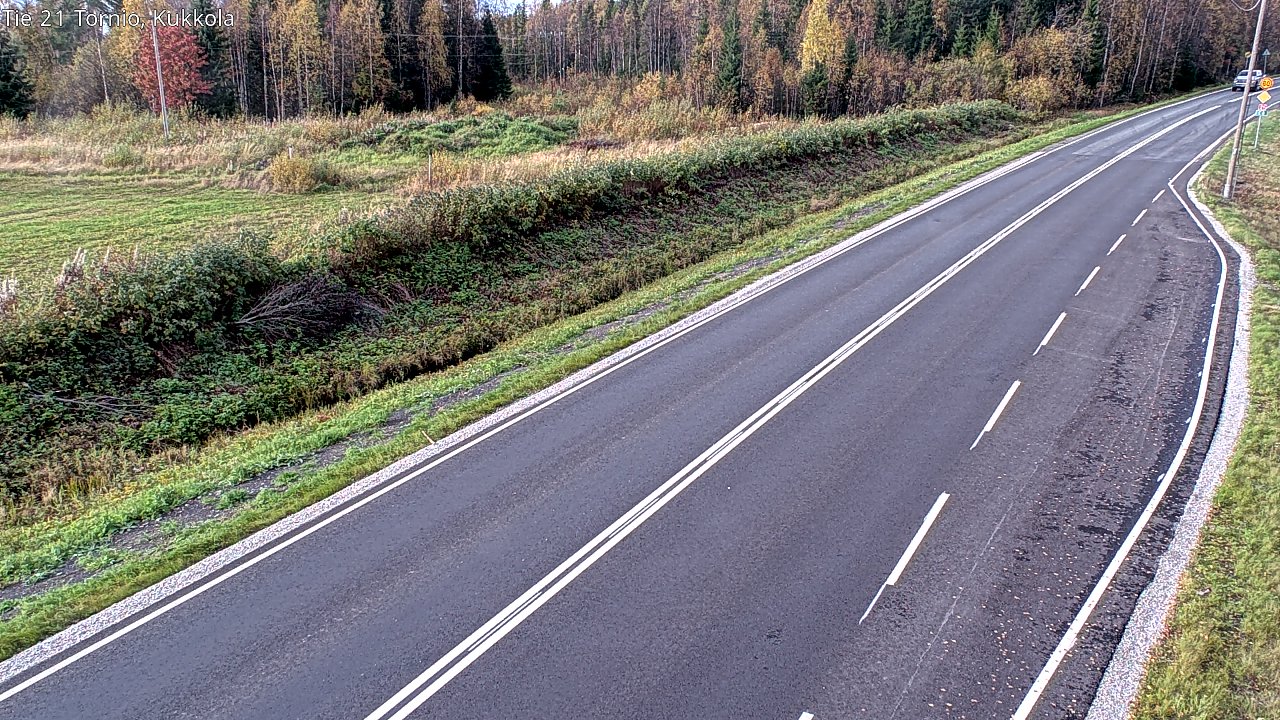 Kelikamerat Kuva Tie 21 Tornio, Kukkola, Tornio, Lappi