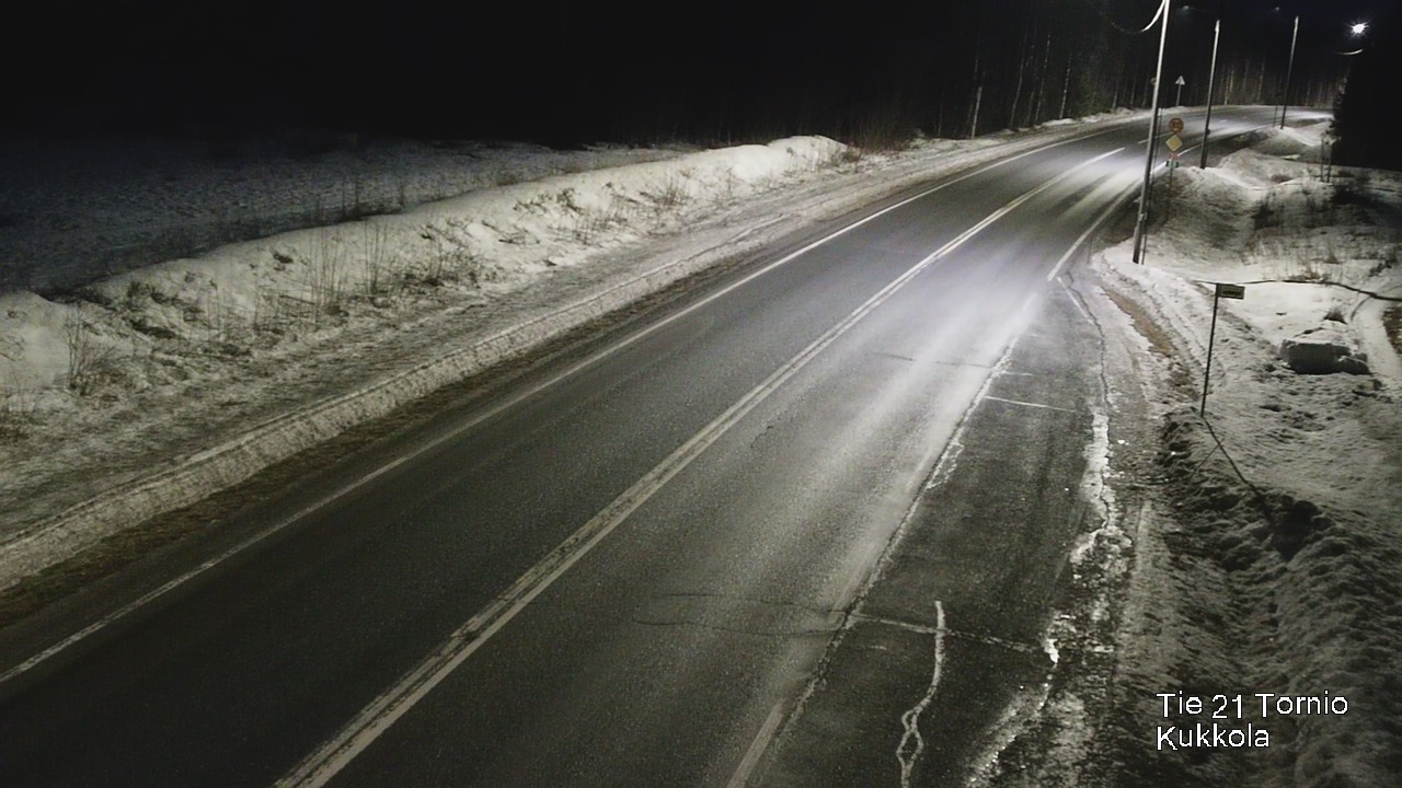 Kelikamerat Kuva Tie 21 Tornio, Kukkola, Tornio, Lappi