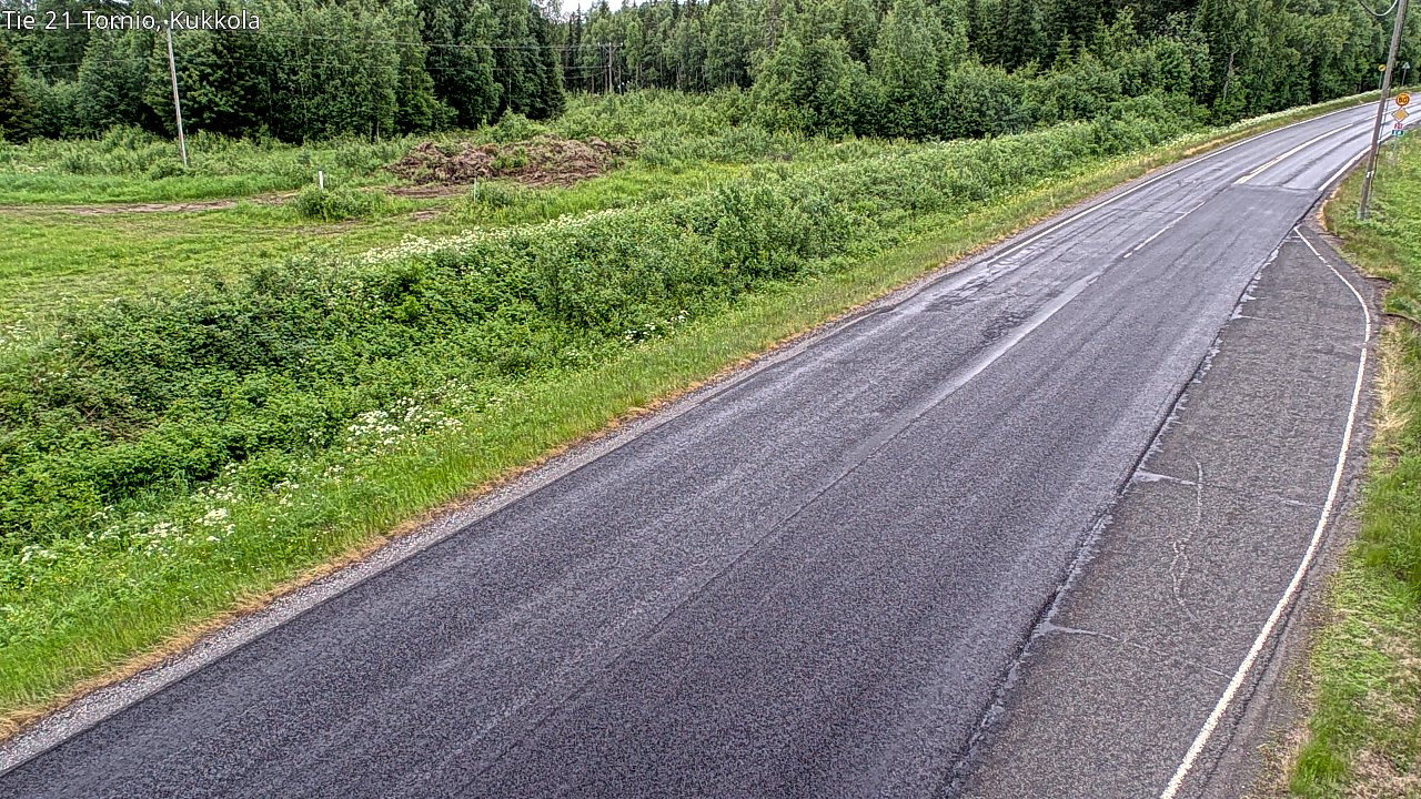 Kelikamerat Kuva Tie 21 Tornio, Kukkola, Tornio, Lappi