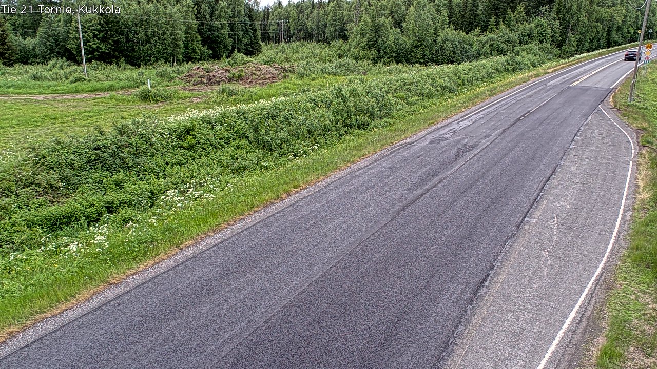 Kelikamerat Kuva Tie 21 Tornio, Kukkola, Tornio, Lappi