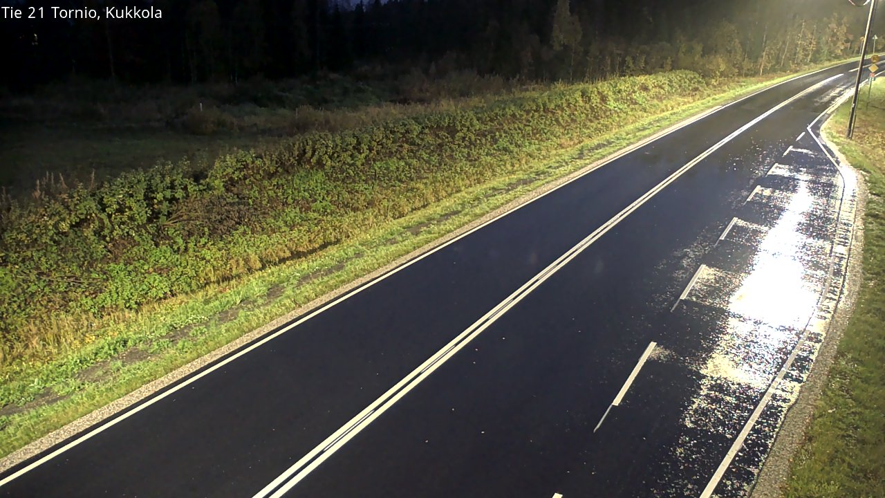 Kelikamerat Kuva Tie 21 Tornio, Kukkola, Tornio, Lappi