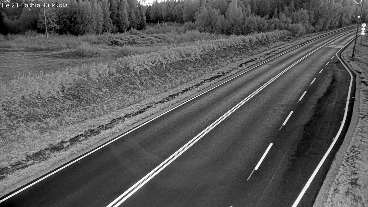 Kelikamerat Kuva Tie 21 Tornio, Kukkola, Tornio, Lappi