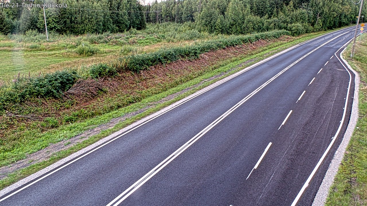 Kelikamerat Kuva Tie 21 Tornio, Kukkola, Tornio, Lappi