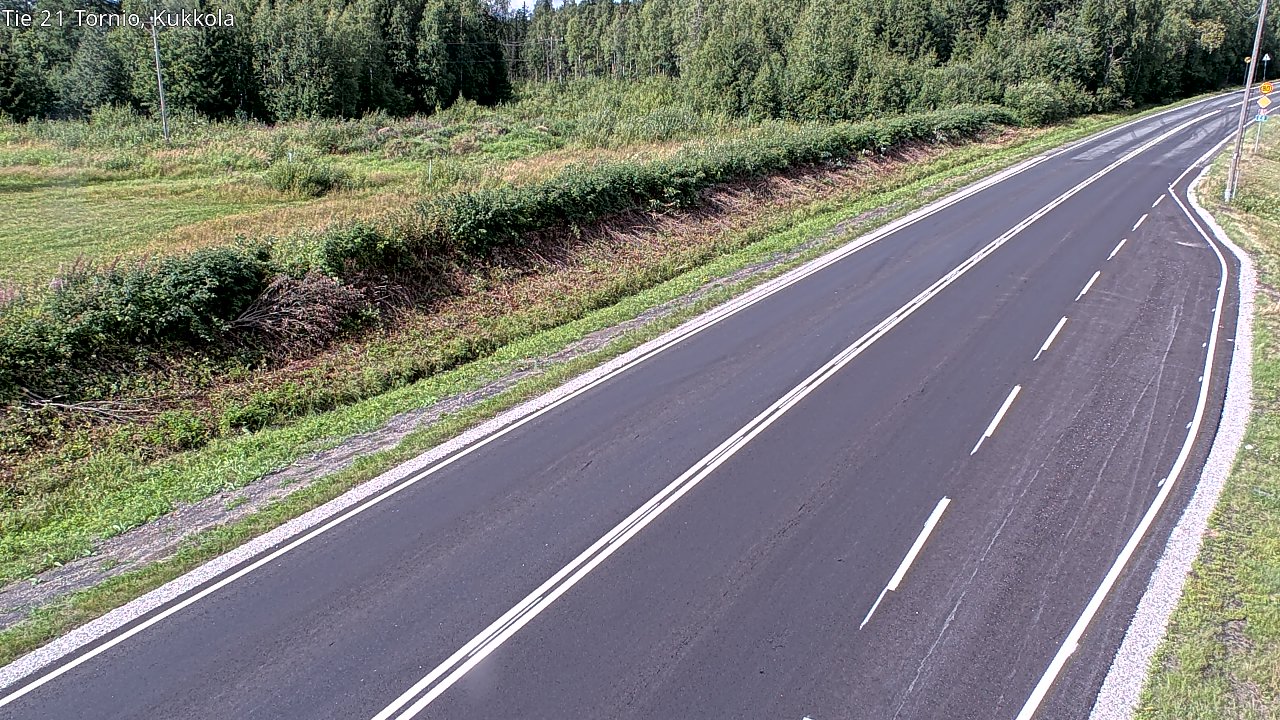 Kelikamerat Kuva Tie 21 Tornio, Kukkola, Tornio, Lappi