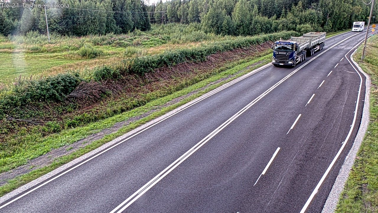 Kelikamerat Kuva Tie 21 Tornio, Kukkola, Tornio, Lappi