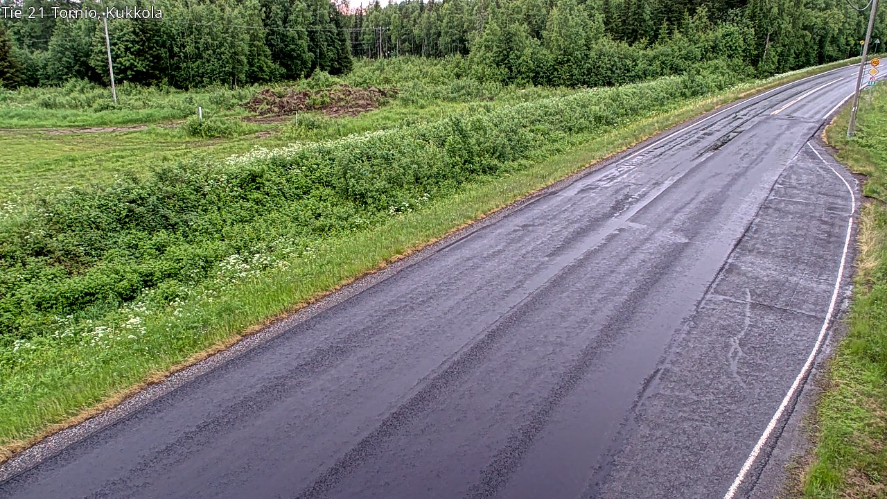Kelikamerat Kuva Tie 21 Tornio, Kukkola, Tornio, Lappi