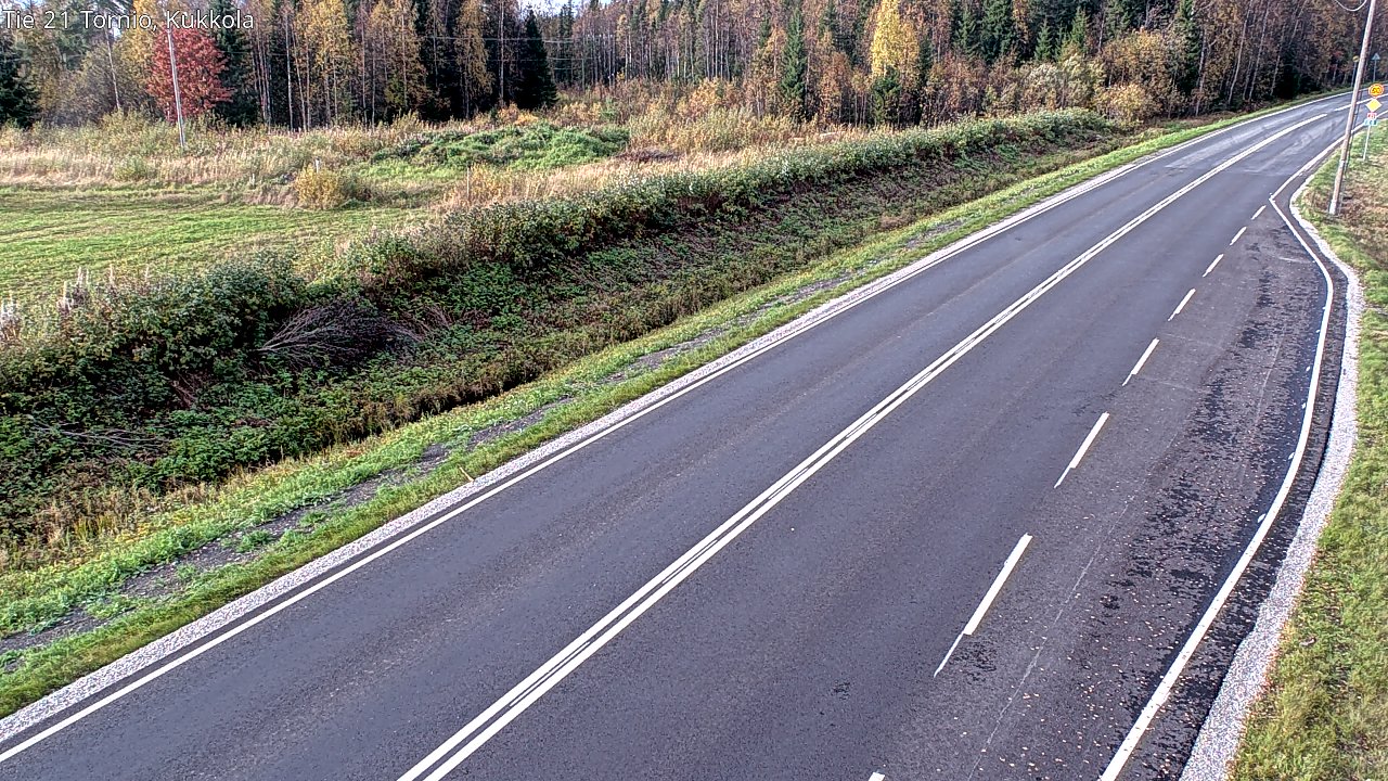Kelikamerat Kuva Tie 21 Tornio, Kukkola, Tornio, Lappi