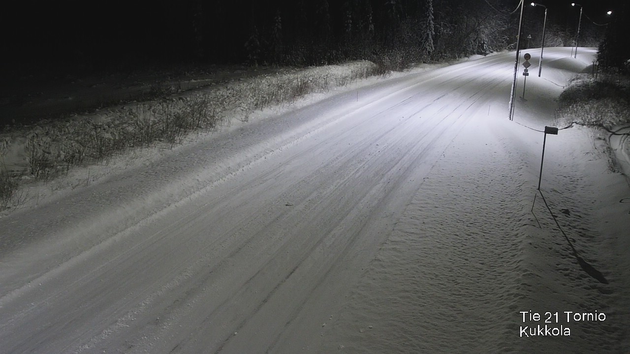 Kelikamerat Kuva Tie 21 Tornio, Kukkola, Tornio, Lappi