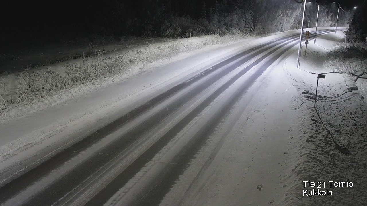 Kelikamerat Kuva Tie 21 Tornio, Kukkola, Tornio, Lappi