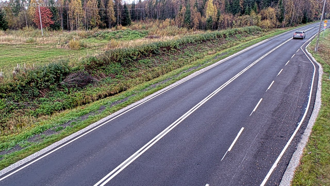 Kelikamerat Kuva Tie 21 Tornio, Kukkola, Tornio, Lappi
