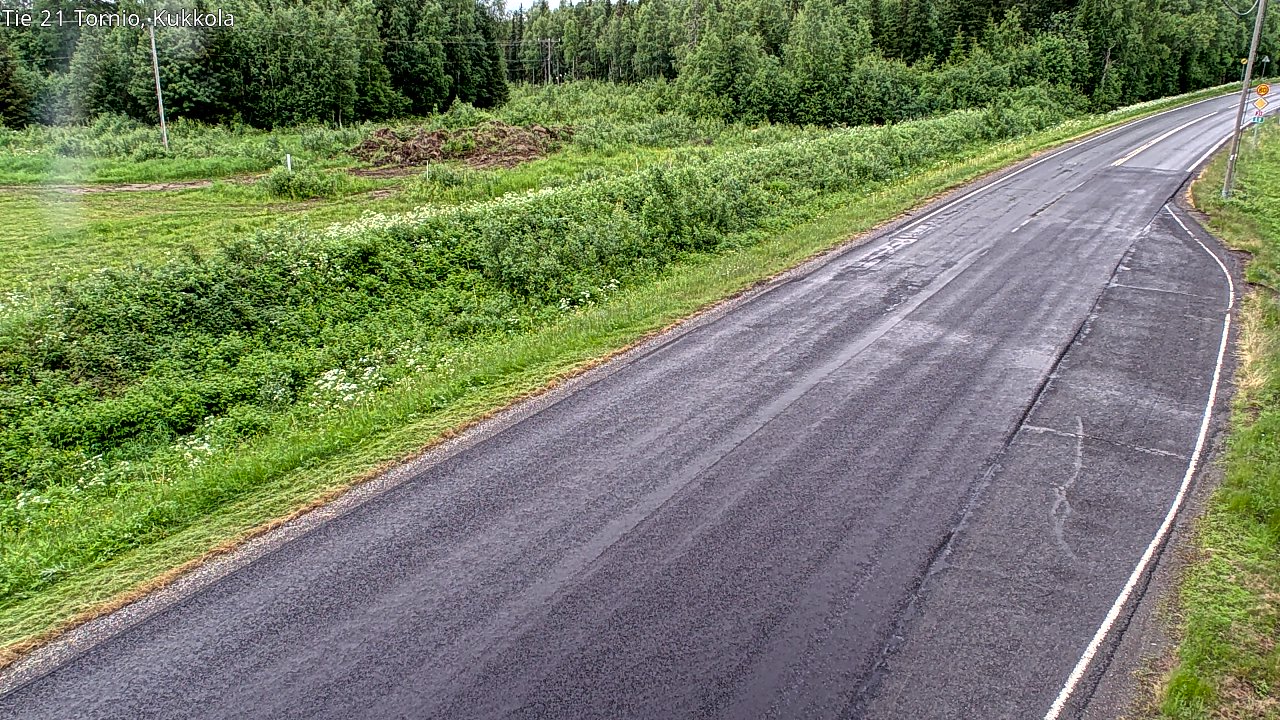 Kelikamerat Kuva Tie 21 Tornio, Kukkola, Tornio, Lappi