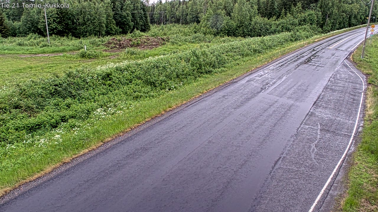 Kelikamerat Kuva Tie 21 Tornio, Kukkola, Tornio, Lappi