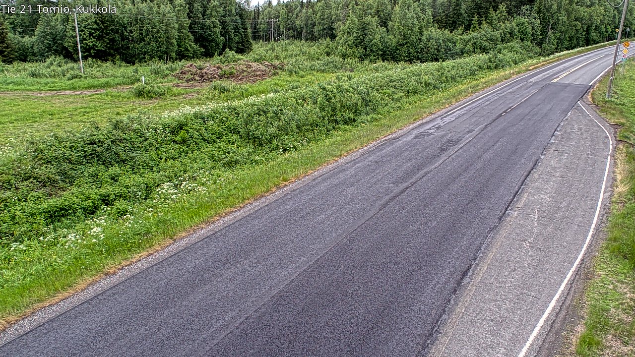 Kelikamerat Kuva Tie 21 Tornio, Kukkola, Tornio, Lappi