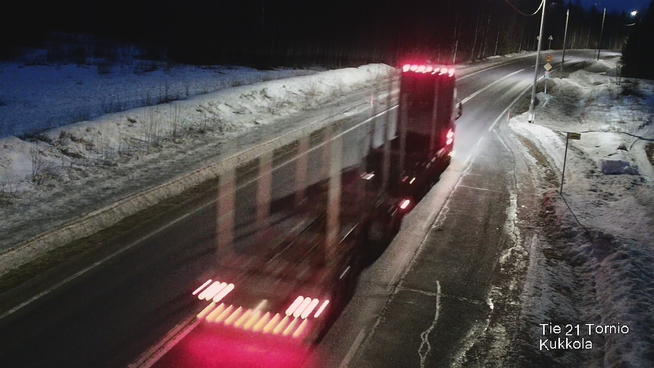 Kelikamerat Kuva Tie 21 Tornio, Kukkola, Tornio, Lappi