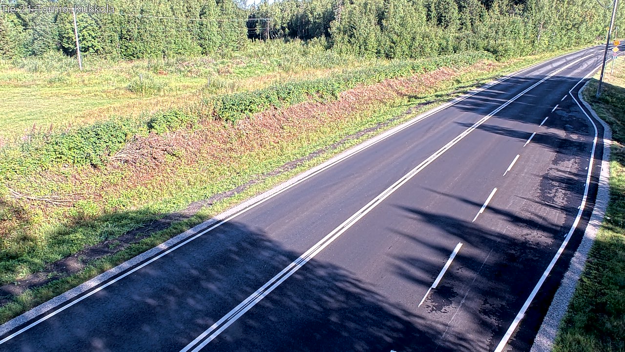 Kelikamerat Kuva Tie 21 Tornio, Kukkola, Tornio, Lappi