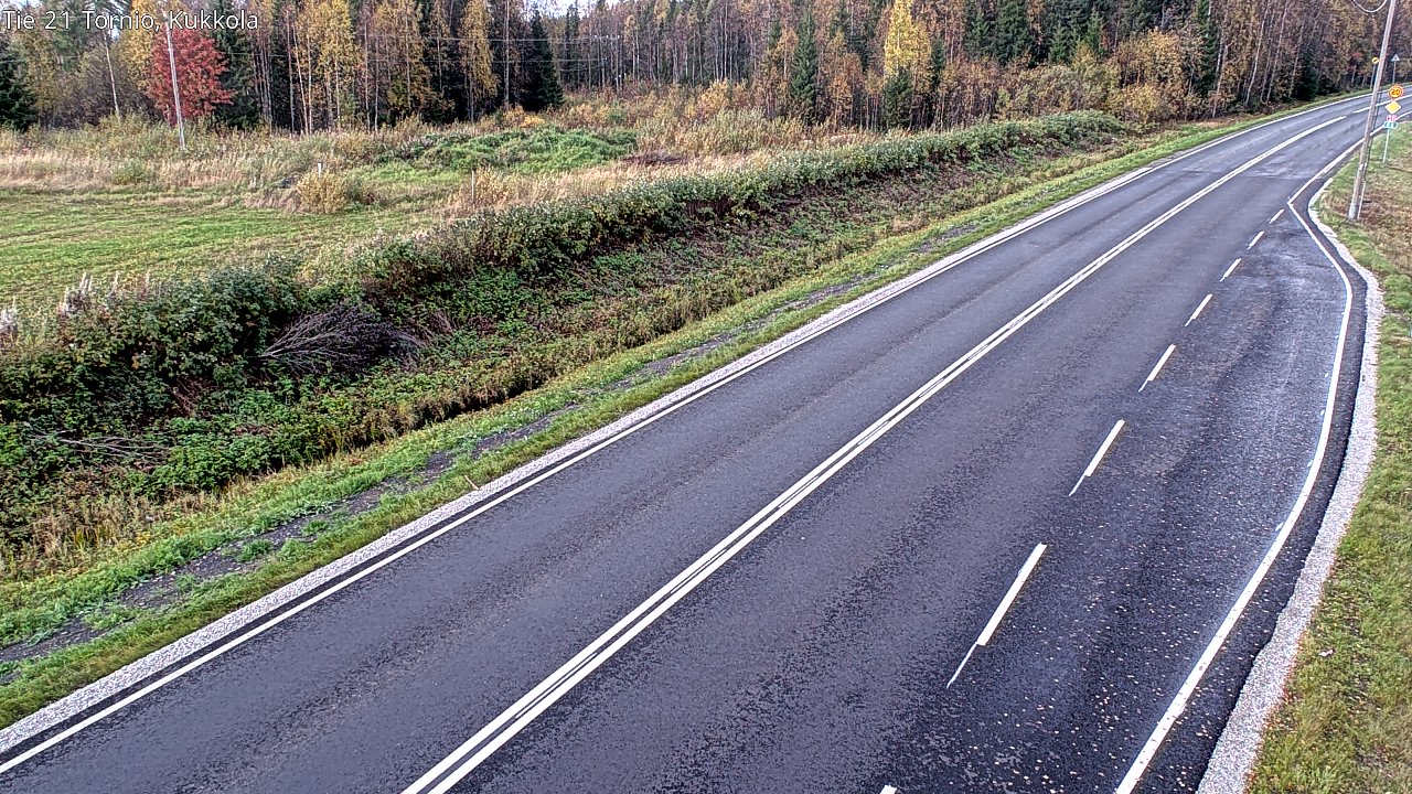 Kelikamerat Kuva Tie 21 Tornio, Kukkola, Tornio, Lappi