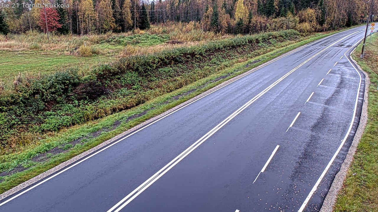 Kelikamerat Kuva Tie 21 Tornio, Kukkola, Tornio, Lappi