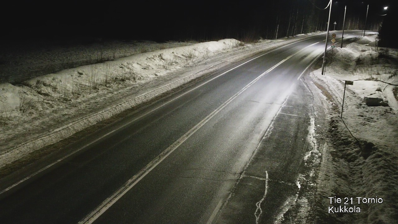 Kelikamerat Kuva Tie 21 Tornio, Kukkola, Tornio, Lappi