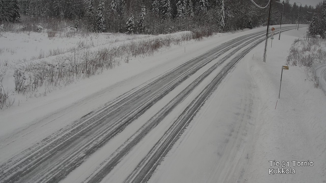 Kelikamerat Kuva Tie 21 Tornio, Kukkola, Tornio, Lappi