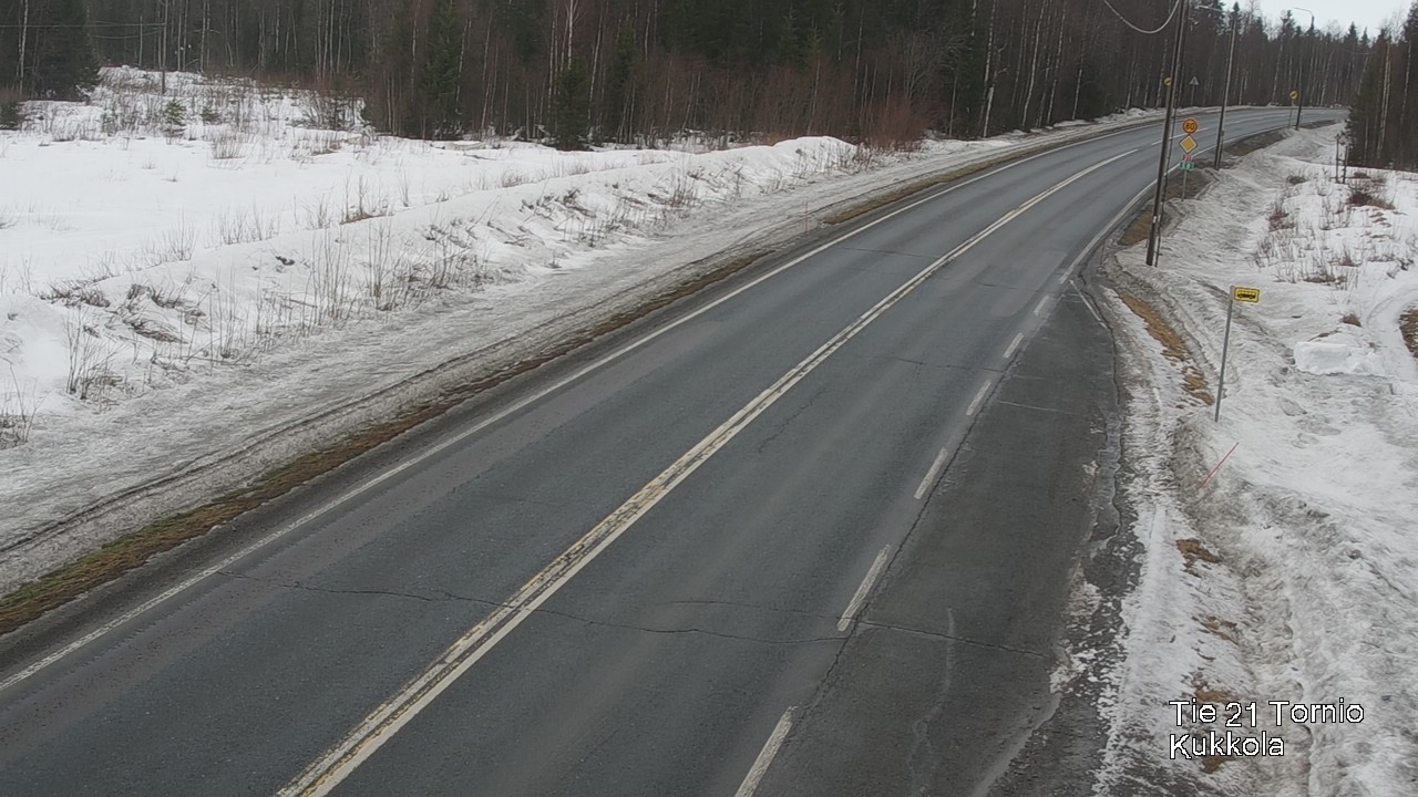 Kelikamerat Kuva Tie 21 Tornio, Kukkola, Tornio, Lappi