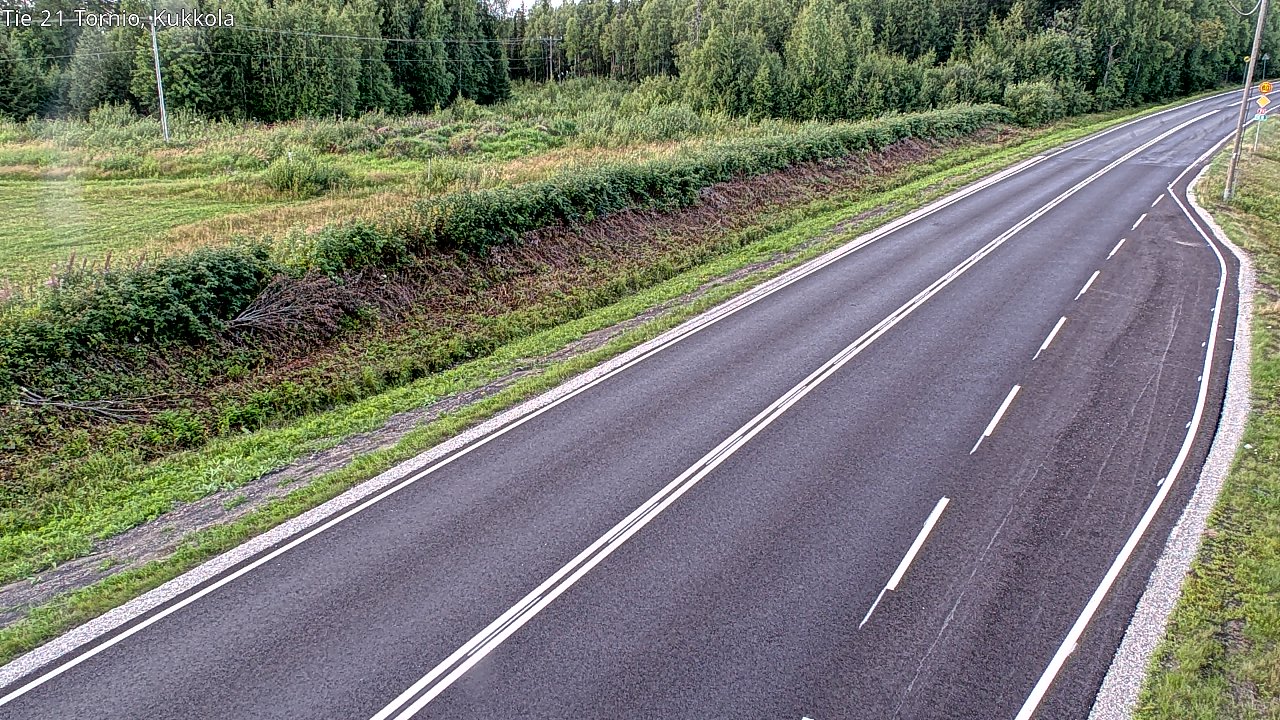 Kelikamerat Kuva Tie 21 Tornio, Kukkola, Tornio, Lappi