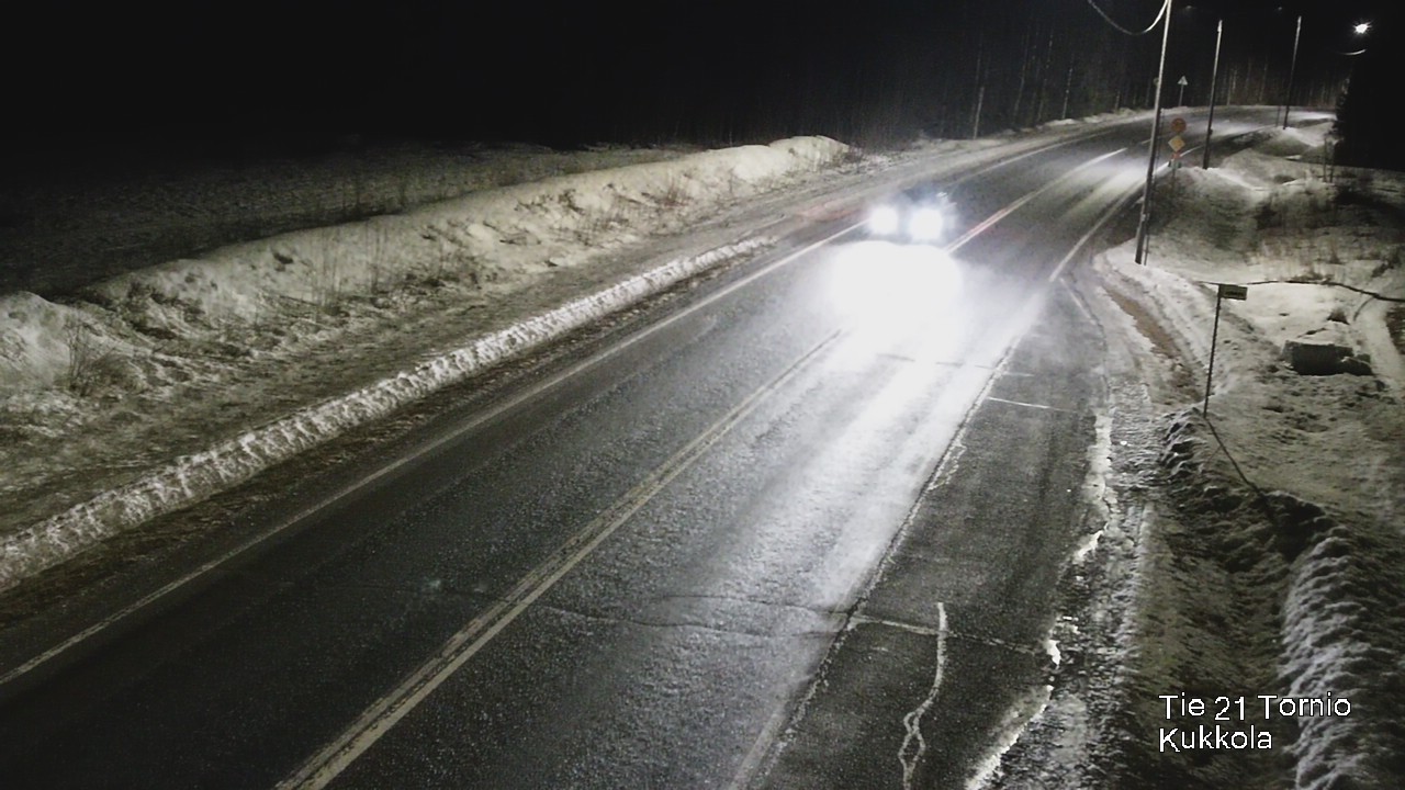 Kelikamerat Kuva Tie 21 Tornio, Kukkola, Tornio, Lappi