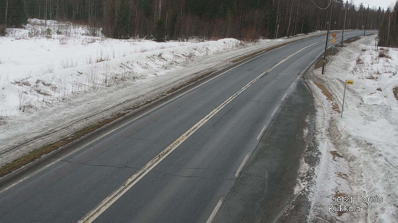 Kelikamerat Kuva Tie 21 Tornio, Kukkola, Tornio, Lappi