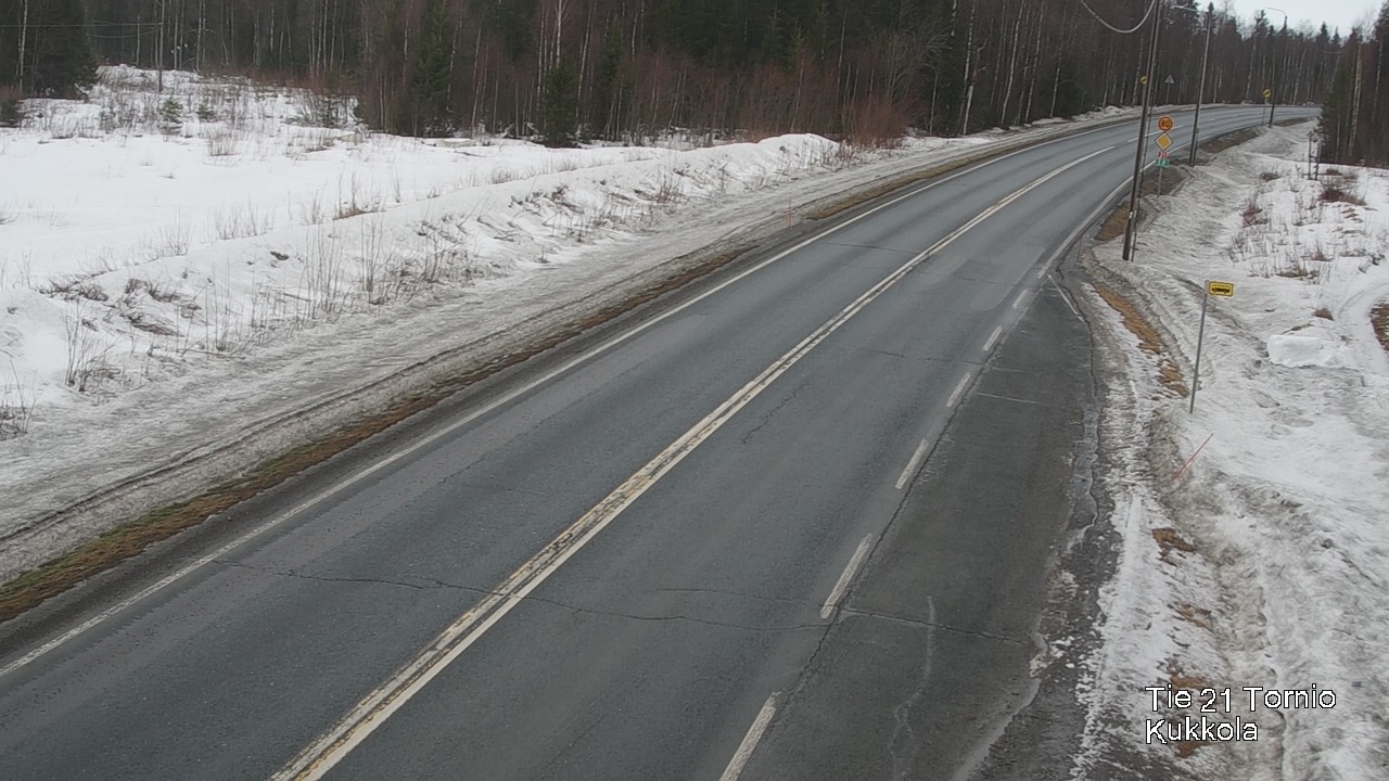 Kelikamerat Kuva Tie 21 Tornio, Kukkola, Tornio, Lappi