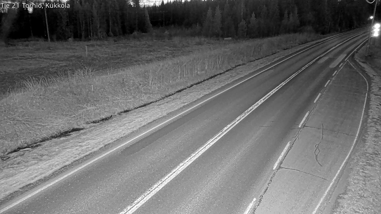 Kelikamerat Kuva Tie 21 Tornio, Kukkola, Tornio, Lappi