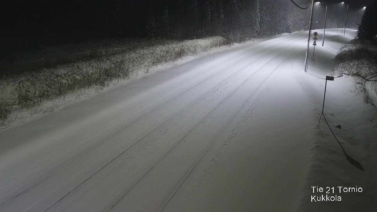 Kelikamerat Kuva Tie 21 Tornio, Kukkola, Tornio, Lappi