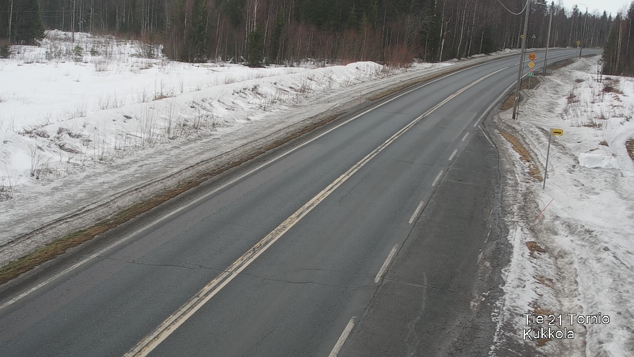Kelikamerat Kuva Tie 21 Tornio, Kukkola, Tornio, Lappi
