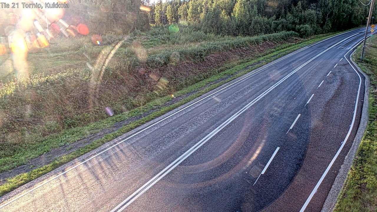 Kelikamerat Kuva Tie 21 Tornio, Kukkola, Tornio, Lappi