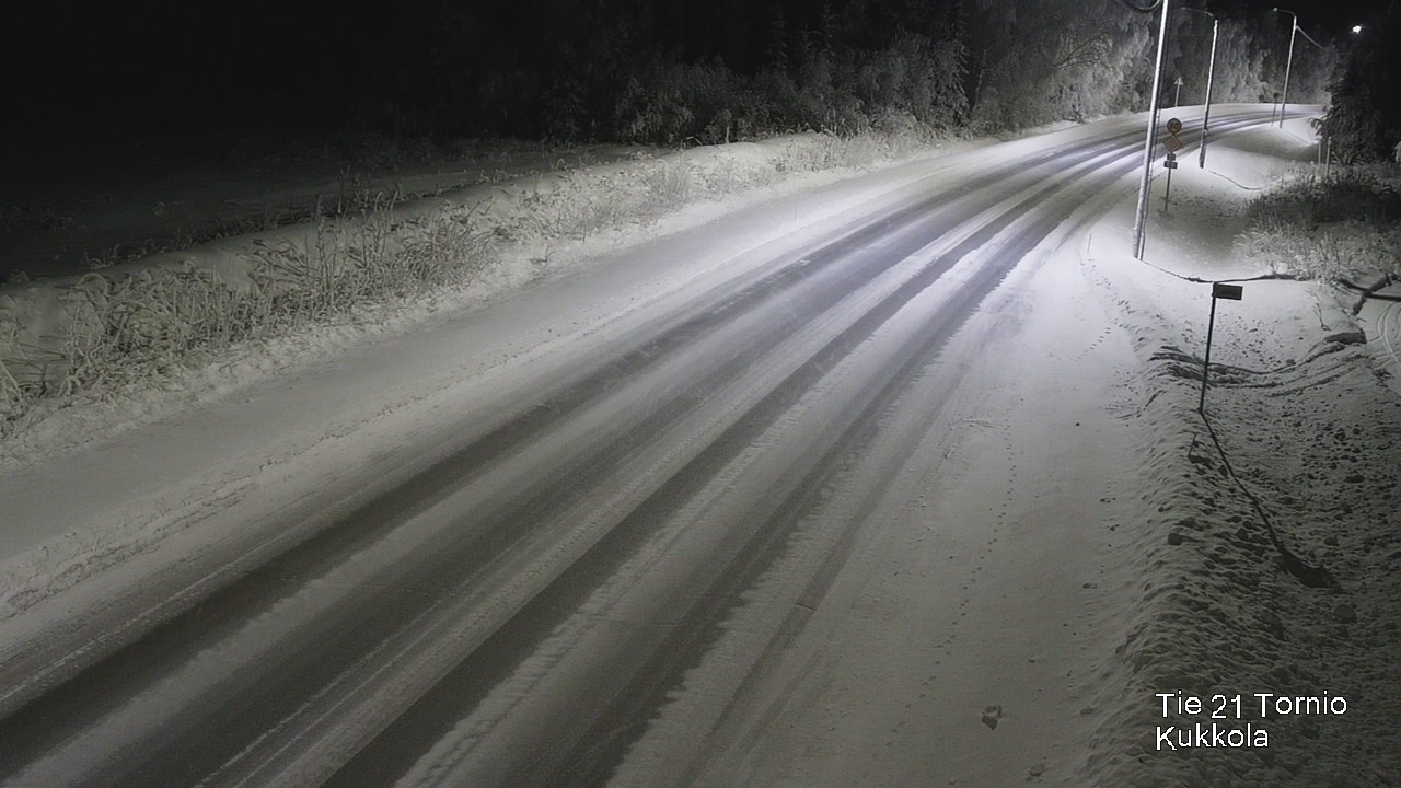 Kelikamerat Kuva Tie 21 Tornio, Kukkola, Tornio, Lappi
