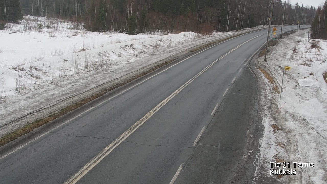 Kelikamerat Kuva Tie 21 Tornio, Kukkola, Tornio, Lappi