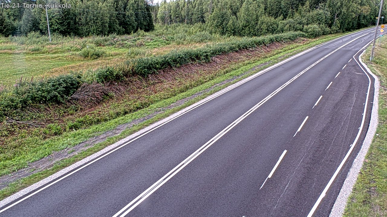 Kelikamerat Kuva Tie 21 Tornio, Kukkola, Tornio, Lappi