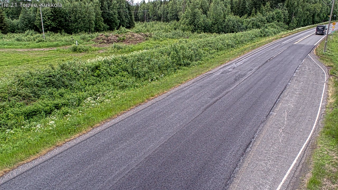 Kelikamerat Kuva Tie 21 Tornio, Kukkola, Tornio, Lappi