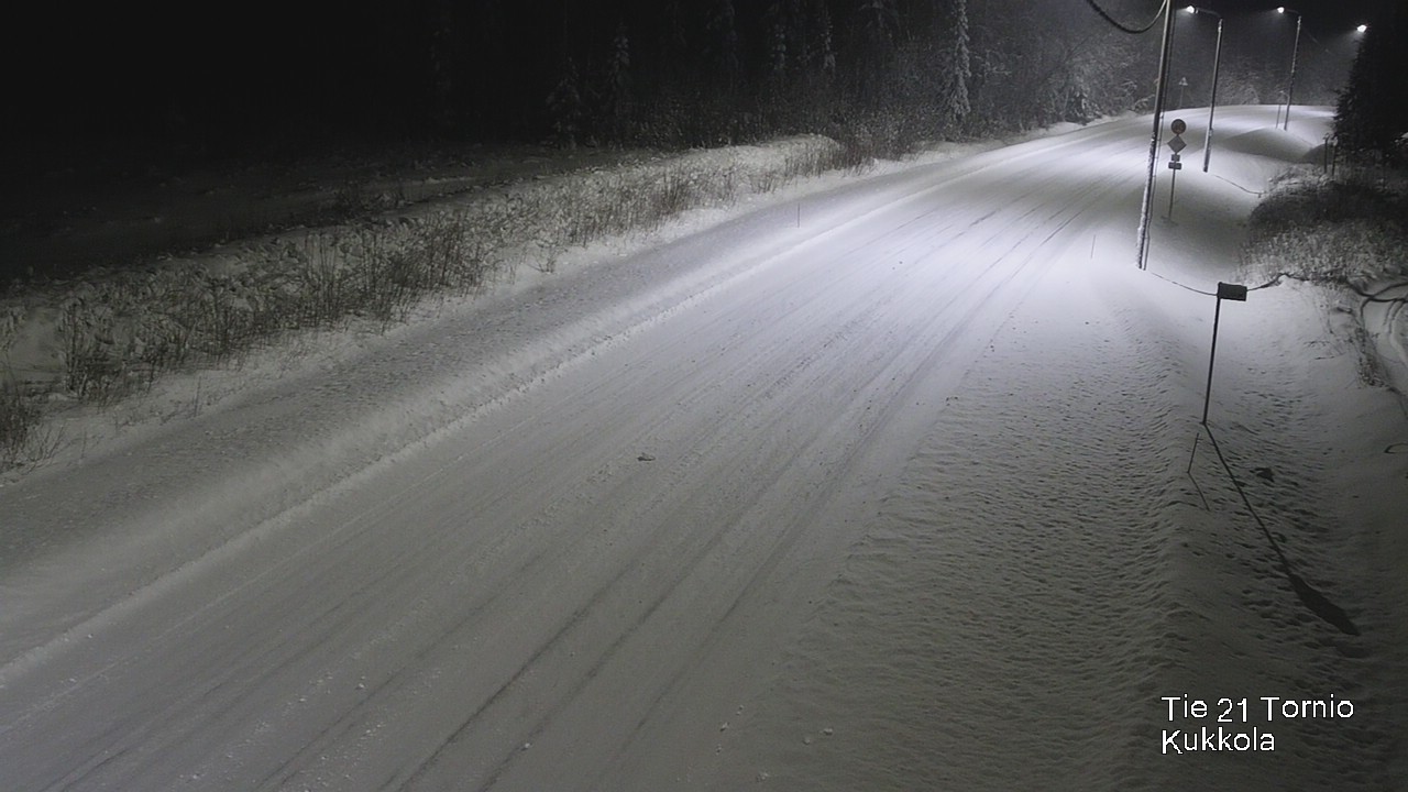 Kelikamerat Kuva Tie 21 Tornio, Kukkola, Tornio, Lappi