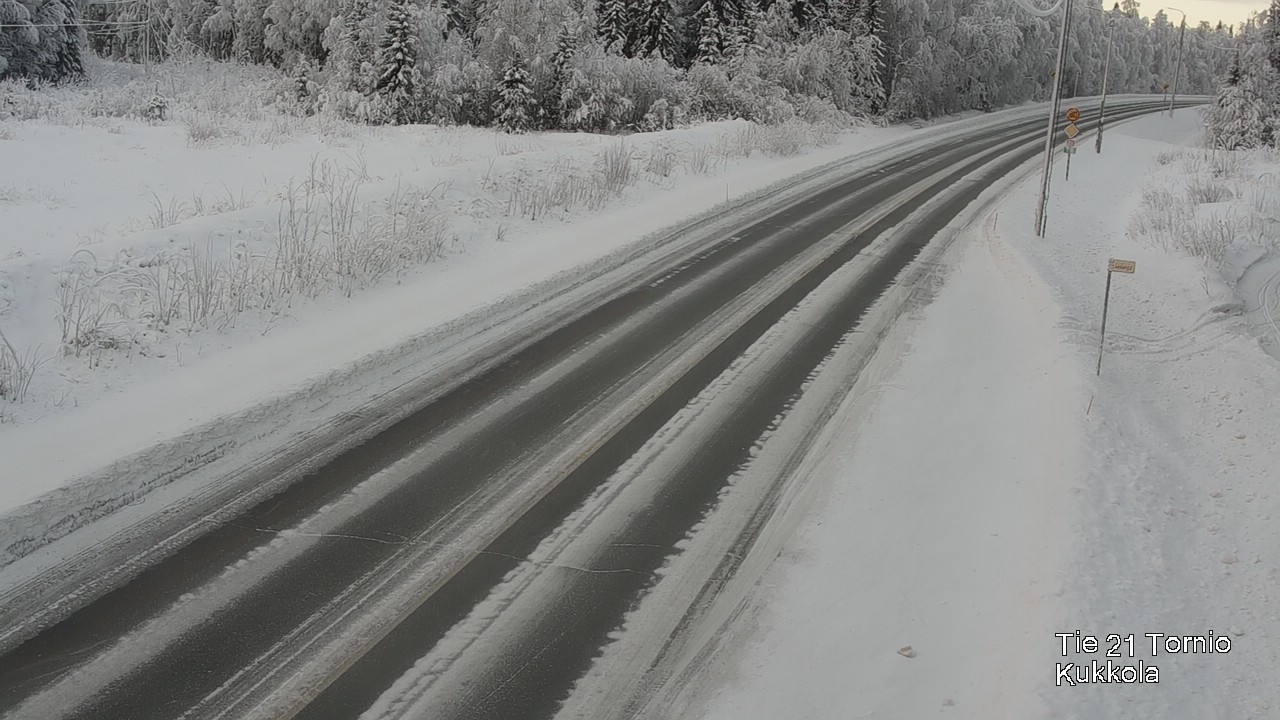 Kelikamerat Kuva Tie 21 Tornio, Kukkola, Tornio, Lappi