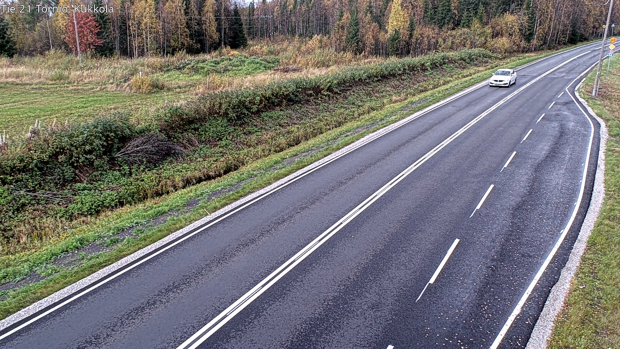 Kelikamerat Kuva Tie 21 Tornio, Kukkola, Tornio, Lappi