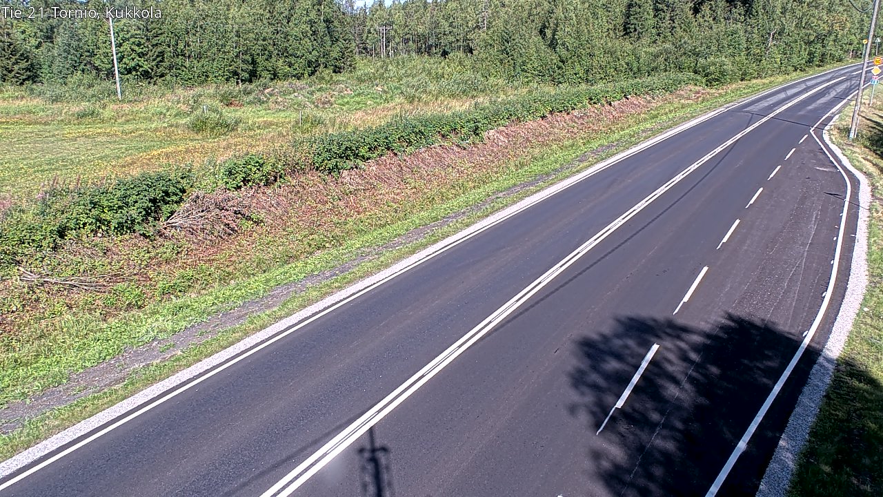 Kelikamerat Kuva Tie 21 Tornio, Kukkola, Tornio, Lappi